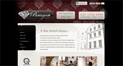Desktop Screenshot of paragondentalclinic.co.uk